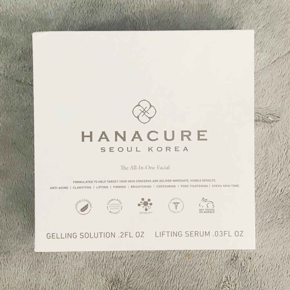 New - Hannacure All-In-One Facial Starter Kit